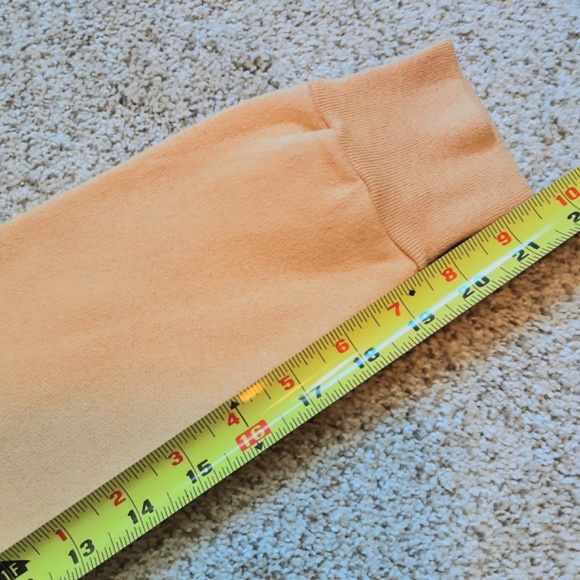 Golden Autumn Sweatshirt with Glittery Rose Gold Fall Tree Design Sz S - Picture 7 of 11